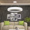 V-TAC VT-7793 - Dimbare kroonluchter Hanglamp - 90W 11000 Lumen 4000K - Wit