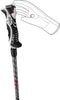 LEKI Hot Shot S - Skistokken - Trigger S Systeem - zwart/grijs/rood 120 cm