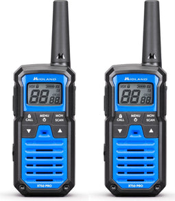 Midland XT 50 PRO - Portofoonset - 2 stuks - Zwart/Blauw