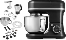 MEDION MD18430 - 3 in 1 keukenmachine - 1200 watt 8 snelheden digitaal aanraakscherm zwart