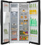 Midea KS DDX 6.32 WT - Amerikaanse Koelkast - 520 Liter Netto - No Frost - Dual Inverter Compressor - Zwart Roestvrijstaal