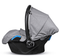 Velvett autostoel - Grey
