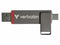 Verbatim Dual QuickStick - USB-stick 512GB - USB-C 3.2 Gen 1 en USB-A 3.2 Gen 1 - Grijs