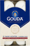 Gouda Waxinelichtjes Wit - 12 stuks