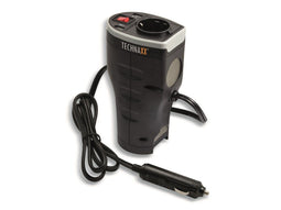 Technaxx TE13 - Auto omvormer 200W met 2 USB-poorten - Zwart