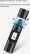 TechU™ Digitale Alcoholtest – Zwart – Auto Blaastest – Hygiënisch No-Touch – USB Oplaadkabel