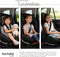 tectake® Linus - Draaibare Autostoel - i-Size / Isofix - 360° draaifunctie - Grijs