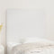 vidaXL - Hoofdbord - Kunstleer - 80x5x118/128 cm - Wit