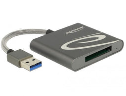 Delock 91583 - USB Kaartlezer - XQD 2.0 - Grijs