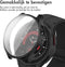 imoshion Screenprotector - Geschikt voor Samsung Galaxy Watch 6 40mm - Full Cover Hard Case / Beschermend Hoesje - Zwart