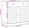 vidaXL - Dressoir - met - lades - VIGO - 78x40x75 - cm - massief - grenenhout