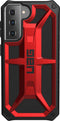 Urban Armor Gear Monarch Samsung Galaxy S21 Hoesje Crimson