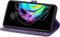 iMoshion Hoesje Geschikt voor Motorola Edge 20 Hoesje Met Pasjeshouder - iMoshion Mandala Bookcase - Paars