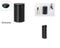 Brabantia Touch Bin New - Afvalemmer 23+10 Liter - Soft-Touch opening - Zwart