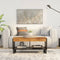 vidaXL - Salontafel - 90x50x40 - cm - massief - mangohout