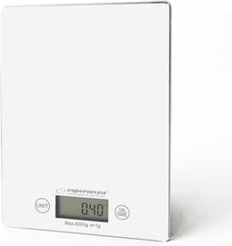 Esperanza EKS002W keukenweegschaal Wit Aanrecht Rechthoek Elektronische keukenweegschaal