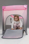 Lionelo Stefi - Campingbedje 3-in-1 - Babybed Reisbedje Box - 60x120 cm - Zij-ingang Rits - Inclusief Matras - Blauw