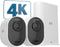 Arlo Ultra 2 - Beveiligingscamera - 4K HDR - Wit (2 stuks)