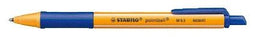 STABILO Pointball - Balpen 0,5 mm - Navulbaar - Blauw - Doos 10 stuks