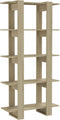 vidaXL - Boekenkast/kamerscherm - 80x30x160 - cm - bewerkt - hout - sonoma - eiken