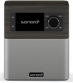 Sonoro Stream X - Muzieksysteem - DAB+ FM Bluetooth - Eiken/Zilver