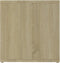 vidaXL - Tv-meubel - 72x35x36,5 - cm - bewerkt - hout - sonoma - eikenkleurig