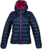 Alvivo Outdoorjas Aberdeen Dames Nylon Blauw/roze Maat Xxl