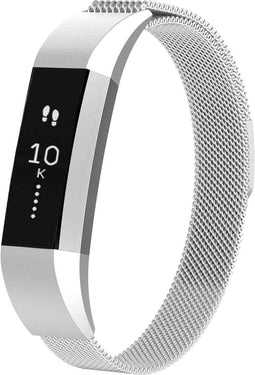 iMoshion Bandje Geschikt voor Fitbit Alta (HR) Maat S - iMoshion Milanees magnetische band - Zilver