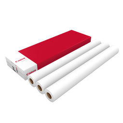 Canon - Inkjetpapier 914mmx50m 75gr standaard 3 rollen