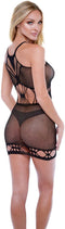 Jurk Baci Lingerie Zwart (Één maat)