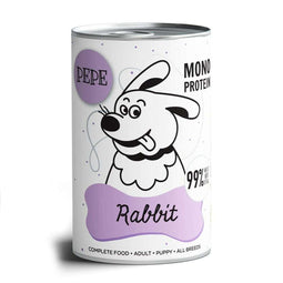 Natvoer Paka Zwierzaka Pepe Rabbit Konijn 400 g