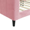 vidaXL - Slaapbank - 80x200 - cm - fluweel - roze