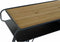 Console DKD Home Decor Zwart Metaal Spar Lichtbruin (120 x 38 x 78 cm)