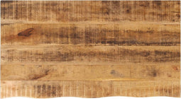 vidaXL - Tafelblad - met - natuurlijke - rand - 110x60x3,8 - cm - massief - mangohout