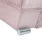 Beliani LILLE - Waterbed - Roze - Fluweel
