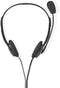 Nedis CHST100BK - Stereo headset - Verstelbare hoofdband en comfortabele oorkussentjes - Zwart
