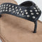 PS Poelman Nyx - Dames Slippers - Zwart met Studs - Maat 41