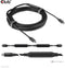Club 3D CAC-1535 - USB C Kabel - 5 m - USB 3.2 Gen 2 10000 Mbit/s 60 W - Zwart