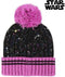 Star Wars - Pompon Zwart & Roze Wintermuts