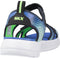 Skechers Microspec-Splash - Jongens Sandalen - Maat 35 - Zwart