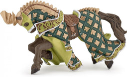 Papo - Paard van de wapenmeester draak - 16x6x8cm - Groen