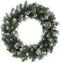 vidaXL - Kerstkrans - met - LED-lampjes - 45 - cm - PVC - groen