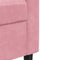 vidaXL - Driezitsbank - 210 - cm - fluweel - roze