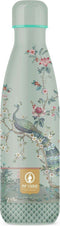 IZY Drinkfles - Pip Studio - Okinawa Pauw - Inclusief donatie - Waterfles - Thermosbeker - RVS - 12 uur lang warm - 500 ml