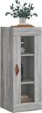 vidaXL - Hangkast - 34,5x34x90 - cm - grijs - sonoma - eikenkleurig
