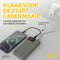 Aqiila Powerbird B10 - Powerbank 10000mAh - LCD-scherm - Mosgroen