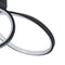 EGLO connect.z Calarossa-Z - Smart Plafondlamp - Dimbaar RGB & wit licht - Zwart/Wit - 70.5 cm