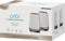 Netgear Orbi RBKE962 - Quad-band Mesh WiFi 6E Systeem - Tot 10,8 Gbps snelheid - Dekking tot 400m² (2 stuks)