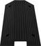 vidaXL - Drempelbruggen - Rubber - 80x40x8 cm - Anti-slip - Zwart (2 stuks)