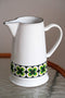 CABANAZ - schenkkan, Ramona, retro, keramiek, PITCHER, 1.6 liter, groen